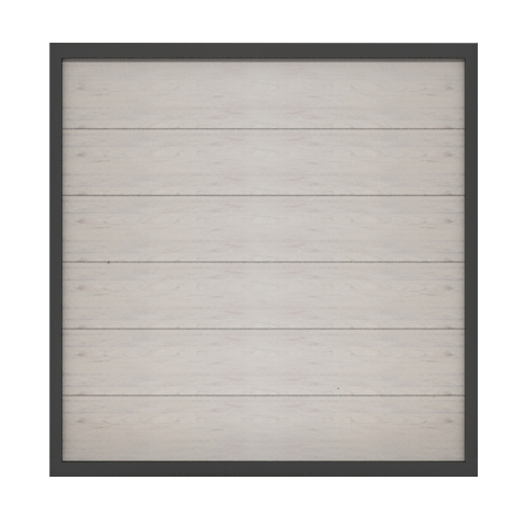 GrojaViento BPC Zaun Bi-Color Sand - Rahmen anthrazit DB703- 180x180cm