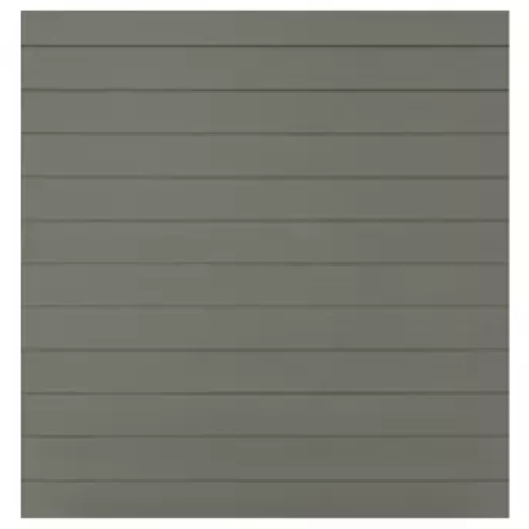 GrojaSolid BPC Steckzaun-Set 180x180cm grau, Alu-anthrazit DB703